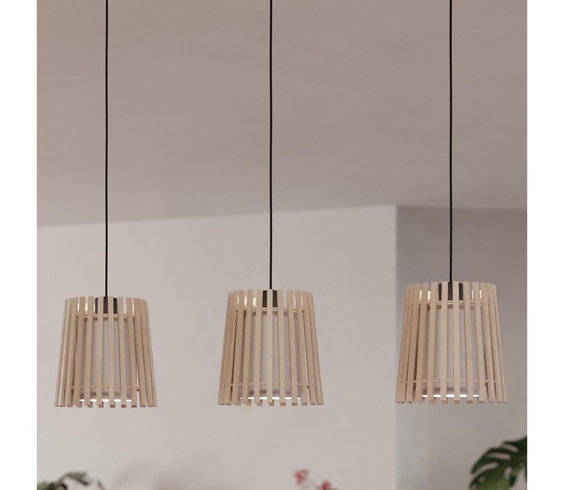 Eglo 900903 - Lustr na lanku FATTORIA 3xE27/25W/230V 900903