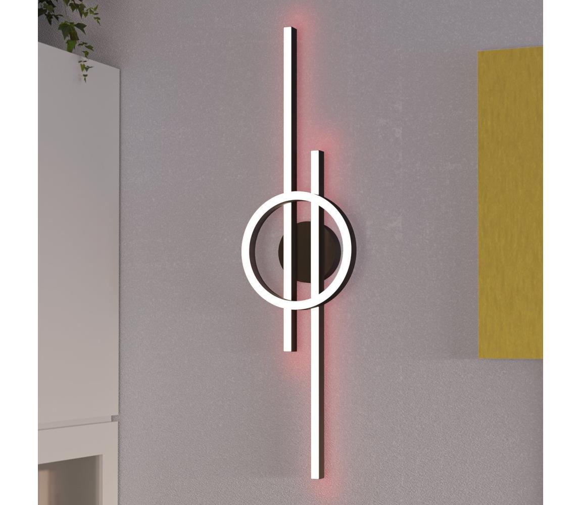 Eglo 900953-LED RGBW Stmívatelné stropní svítidlo AMANDOLO 23,5W/230V černá + DO 900953