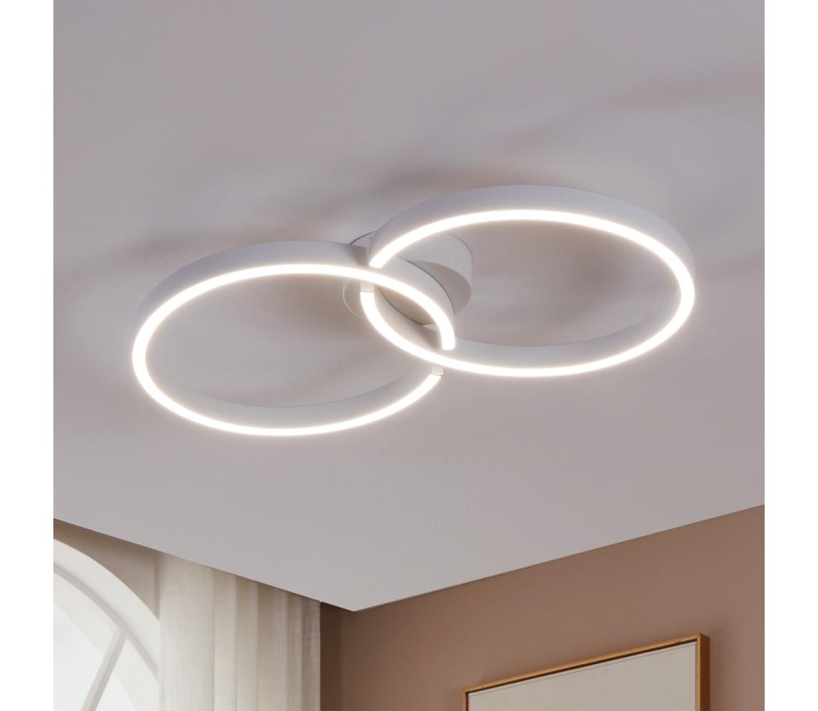Eglo 900954 -LED RGBW Stmívatelné stropní svítidlo AMANDOLO 19,5W/230V bílá + DO 900954
