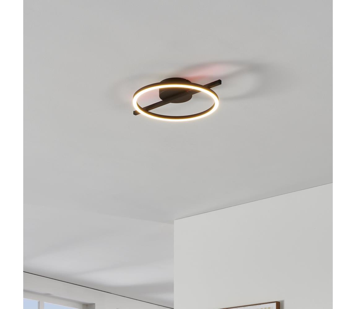 Eglo 901113 - LED Stmívatelné stropní svítidlo AMANDOLO LED/17W/230V černá + DO 901113