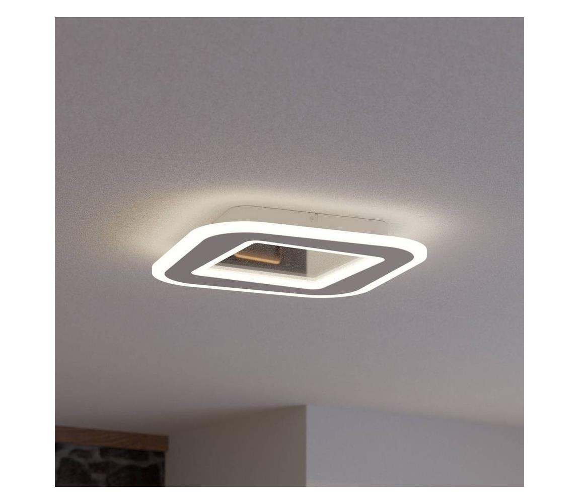 Eglo 901234 - LED Stmívatelné stropní svítidlo MACCHIONI LED/20W/230V bílá + DO 901234