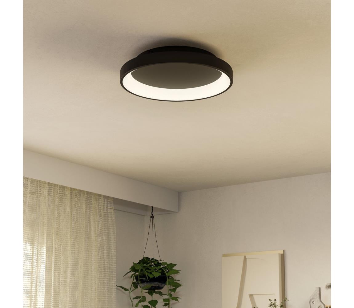 Eglo 901251 - LED Stmívatelné stropní svítidlo LORETELLO LED/12W/230V černá + DO 901251