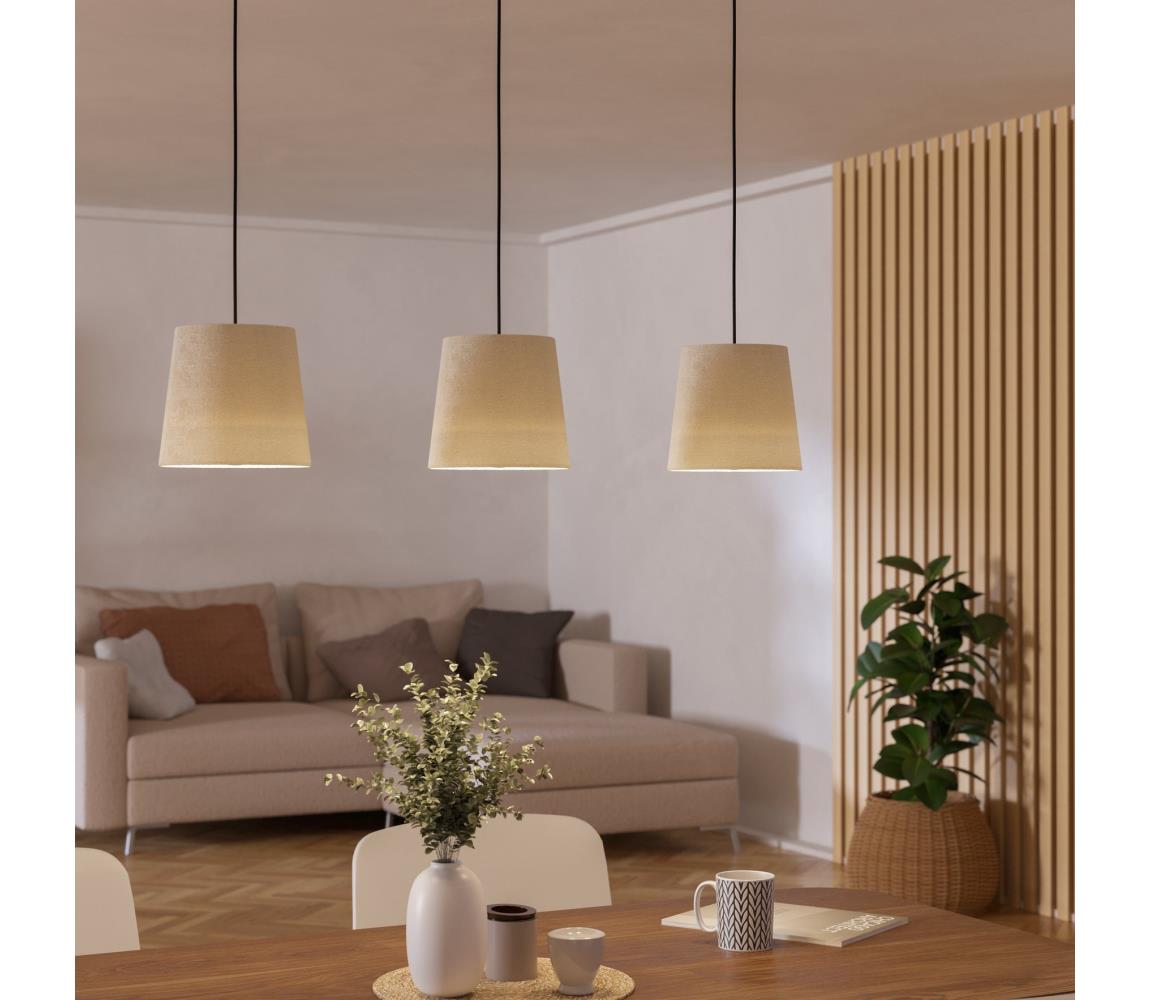 Eglo 901263 - Lustr na lanku FEBRES 3xE27/60W/230V 901263