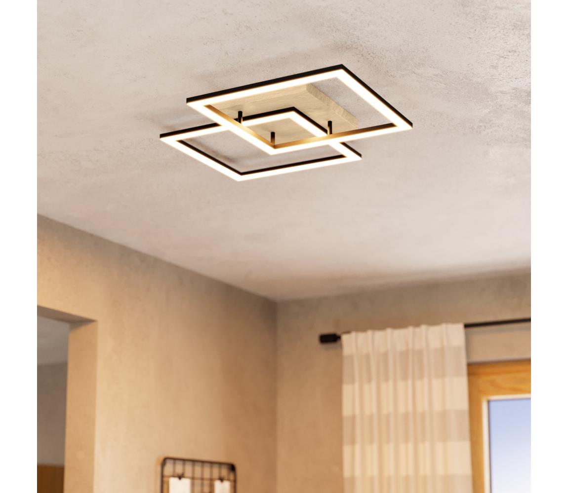 Eglo 901744-LED Stmívatelné přisazený lustr LOMALTAS-Z 4xLED/32W/230V 2700-6500K 901744