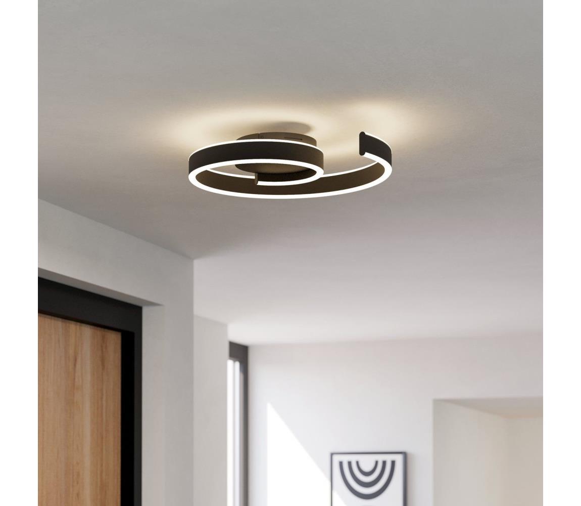 Eglo 901888 -LED RGBW Stmívatelné stropní svítidlo ANDABAIA-Z LED/37W/230V černá 901888