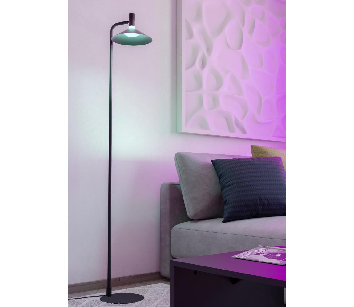 Eglo 902186 - LED RGBW Stm. stojací lampa CONOMAVILLA-Z LED/7,5W/230V černá 902186