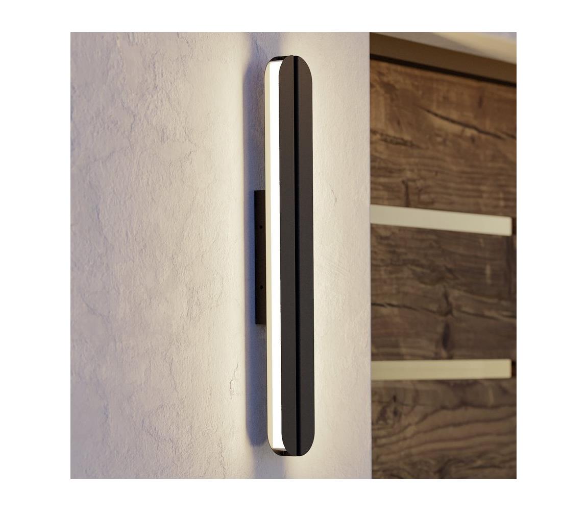 Eglo 902221 - LED Venkovní nástěnné svítidlo VASCELLA LED/10,5W/230V IP44 černá 902221
