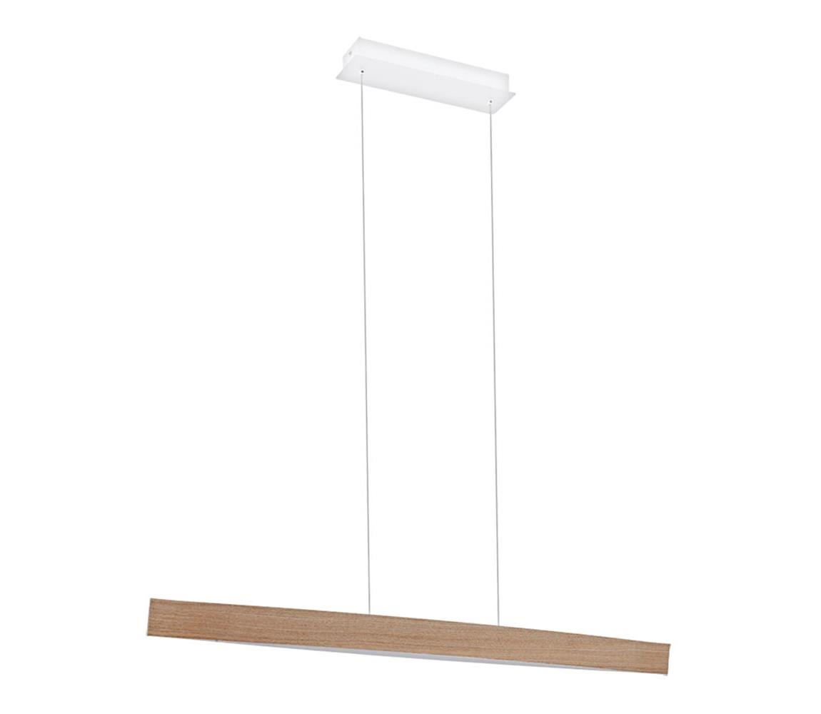Eglo 93342 - LED závěsné svítidlo FORNES LED/24W/230V dub 93342