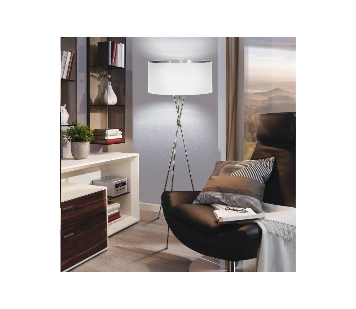 Eglo 95539 - Stojací lampa FONDACHELLI 1xE27/60W/230V 95539