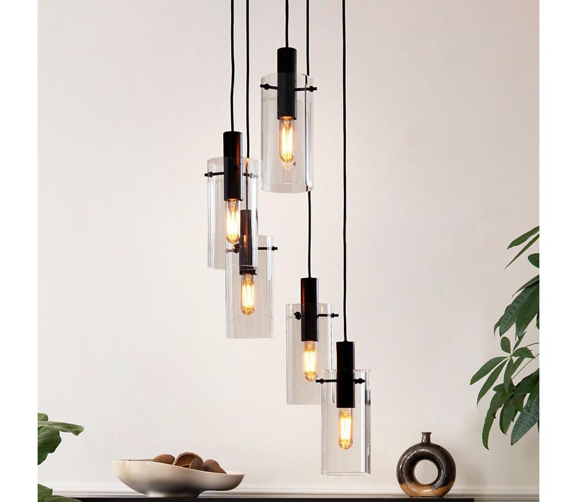 Eglo 97368 -  Lustr na lanku MONTEFINO 5xE27/60W/230V 97368