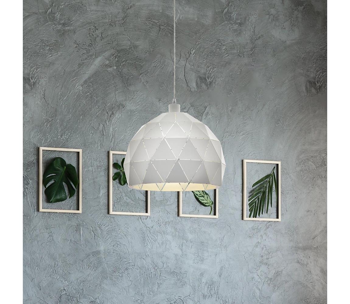 Eglo 97855 - Lustr na lanku ROCCAFORTE 1xE27/60W/230V 97855