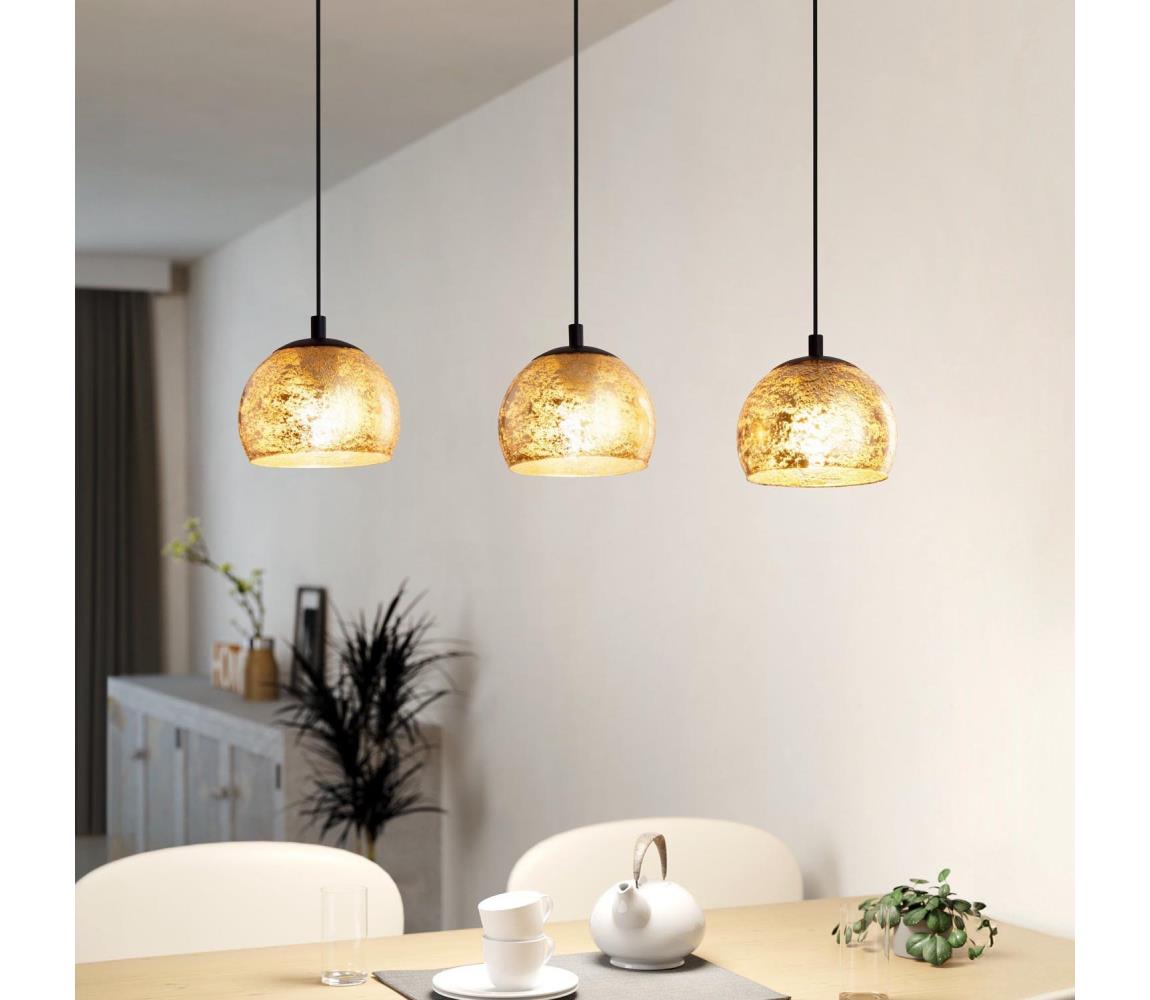 Eglo 98525 - Lustr na lanku ALBARACCIN 3xE27/40W/230V 98525