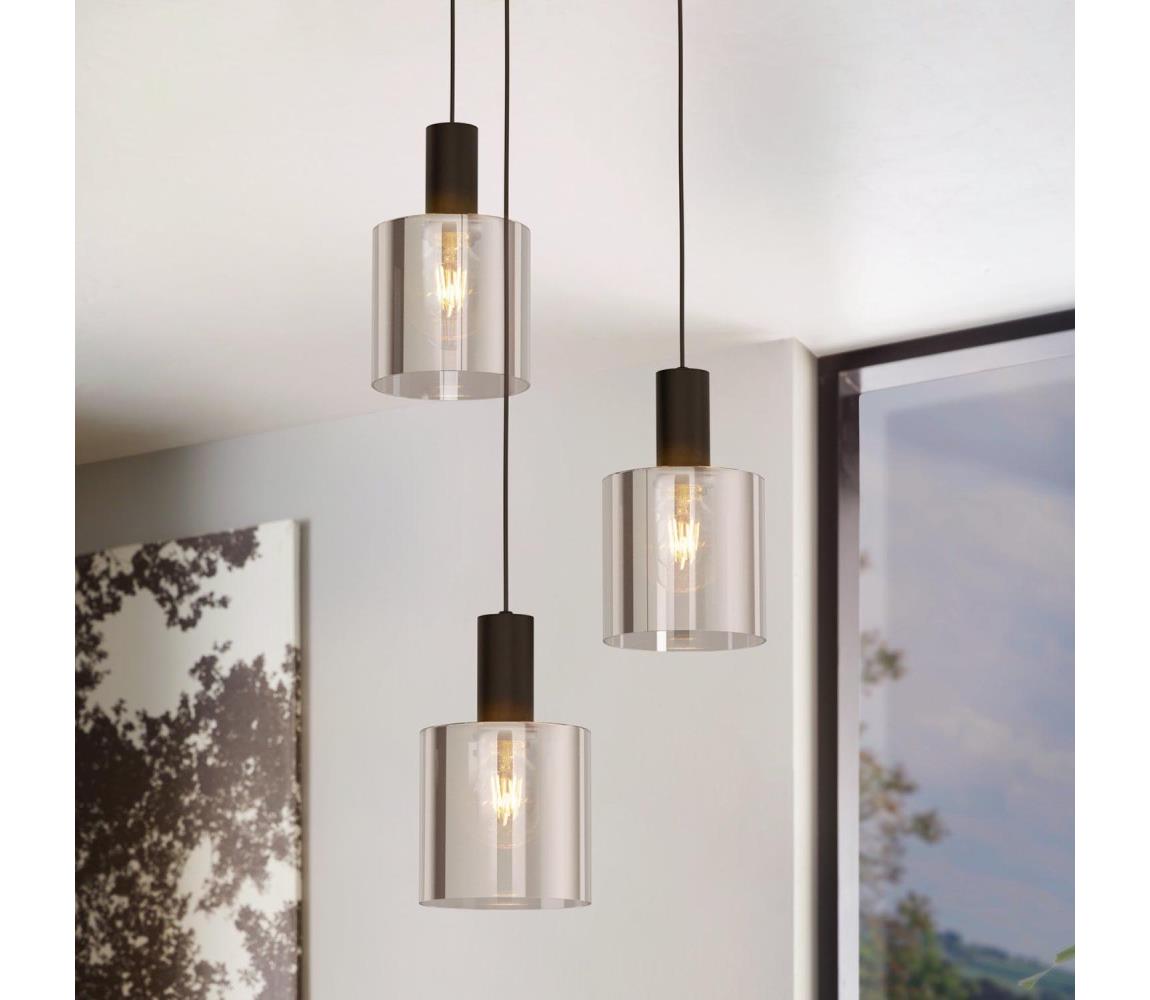 Eglo 98754 - Lustr na lanku GOROSIBA 3xE27/40W/230V 98754