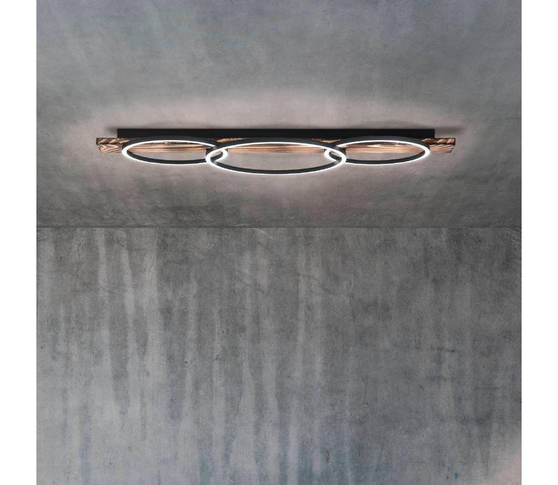 Eglo 99413 - LED Stropní svítidlo BOYAL 2xLED/12W/230V + LED/12W 99413