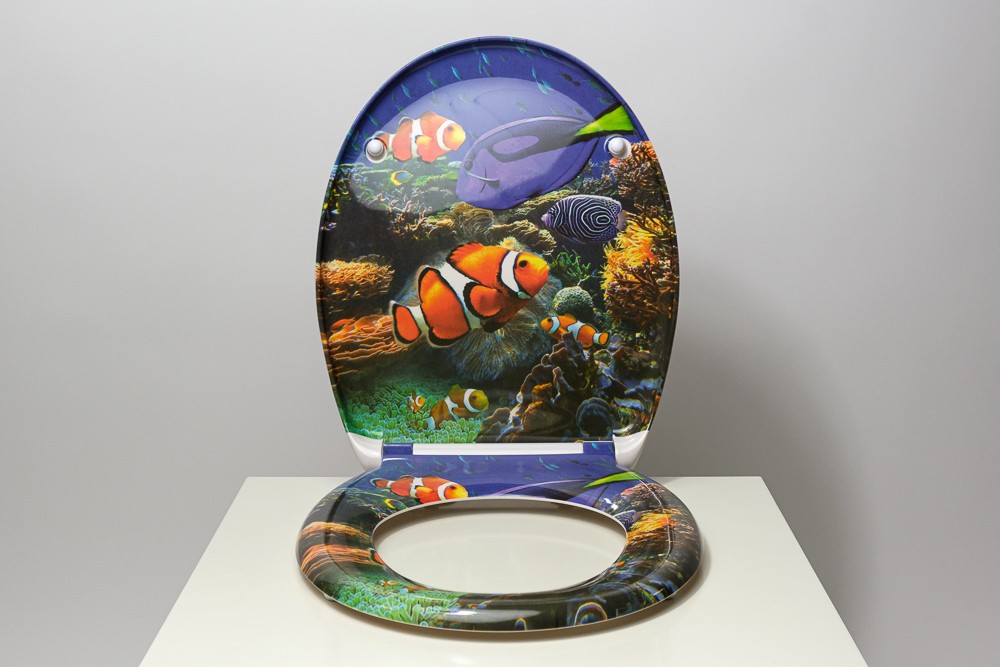 Eisl Duroplastové sedátko se zpomalovacím mechanismem SOFT-CLOSE Sea life 82372Sea life