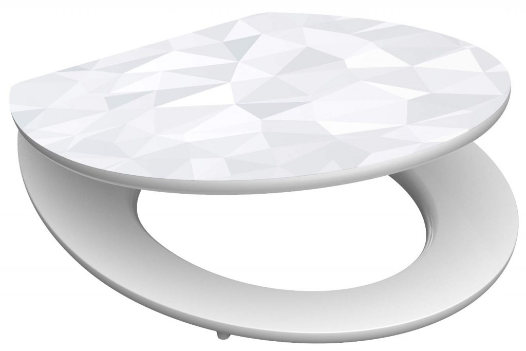 Eisl Wc sedátko Diamond MDF HG se zpomalovacím mechanismem SOFT-CLOSE 80545Diamond