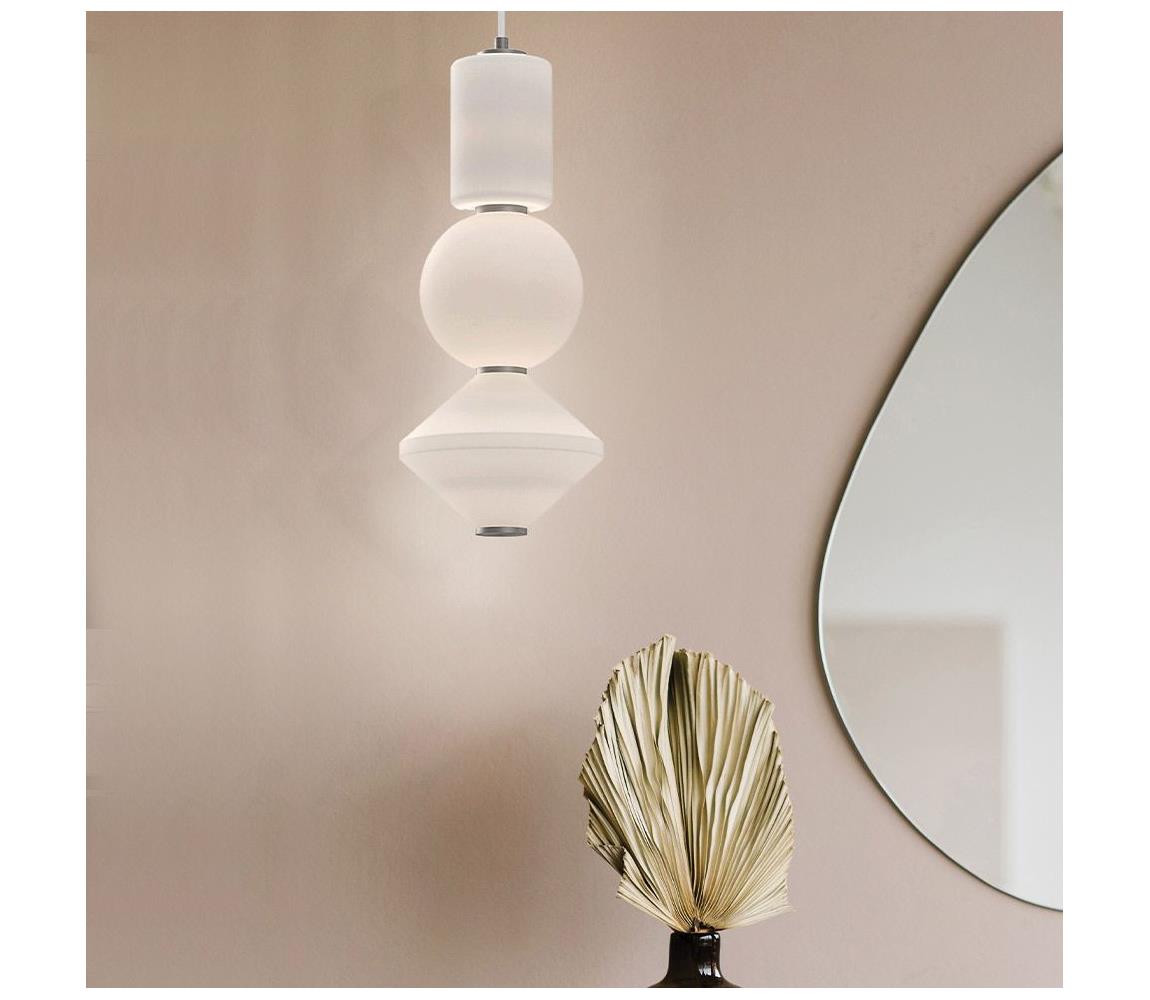 Elstead Alora Mood ALM-BIJOU-P3-PN - LED Lustr na lanku BIJOU LED/20W/230V 3000K chrom ALM-BIJOU-P3-PN