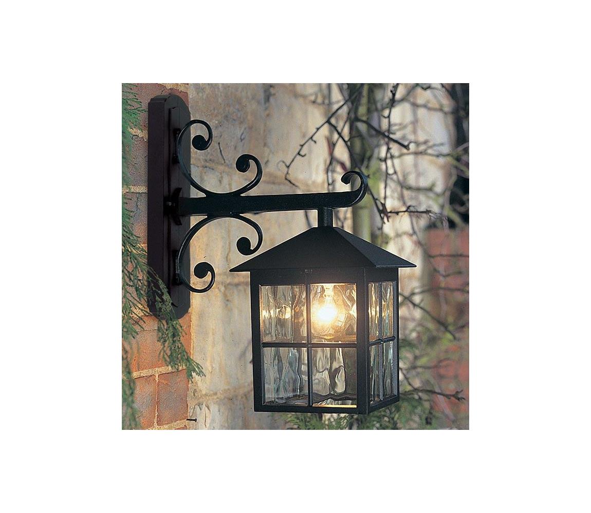 Elstead BL19-BLACK - Venkovní nástěnné svítidlo WINCHESTER 1xE27/100W/230V IP43 BL19-BLACK