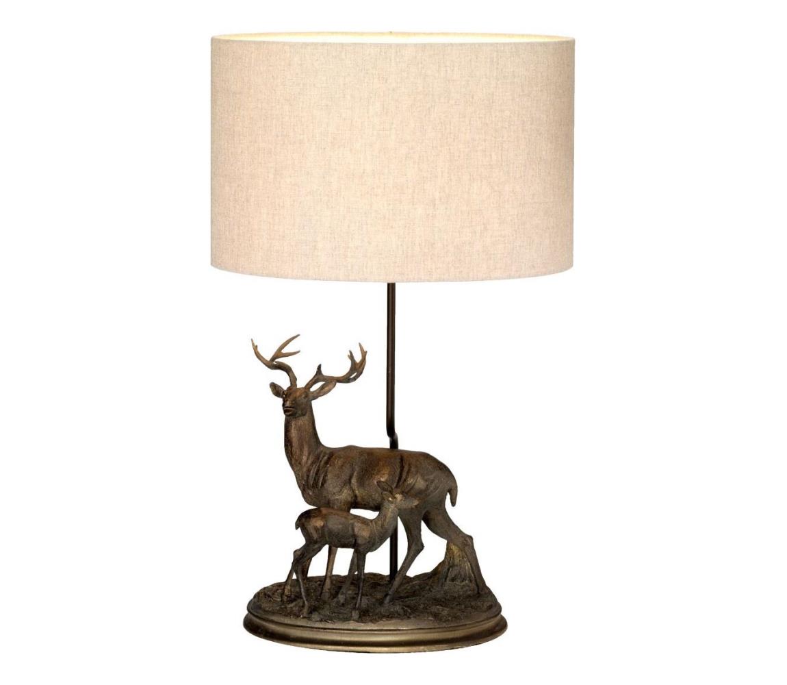Elstead DL-AMELIA-TL - Stolní lampa AMELIA 1xE27/40W/230V bronzová DL-AMELIA-TL