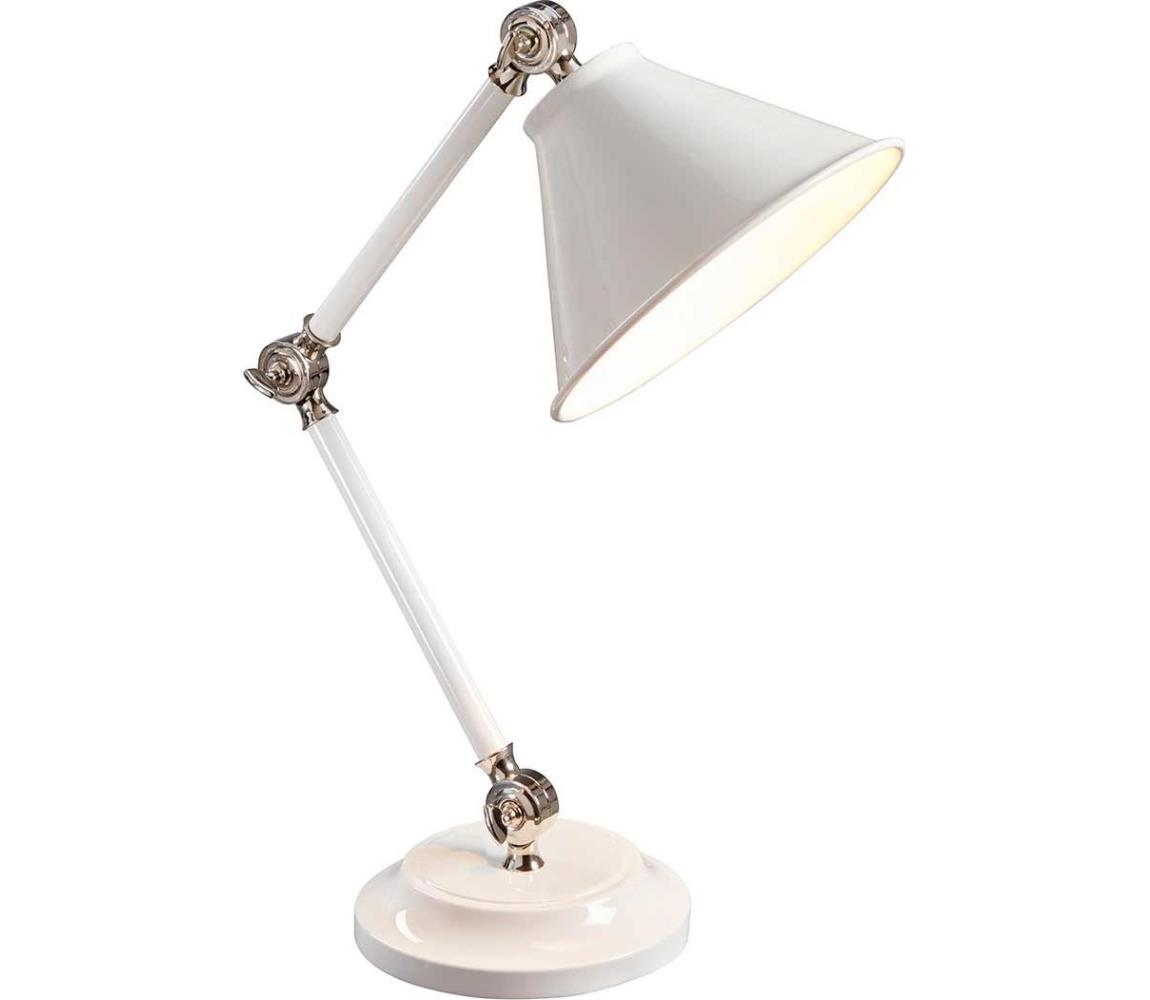 Elstead Elstead PV-ELEMENT-WPN - Stolní lampa PROVENCE ELEMENT 1xE27/60W/230V bílá 