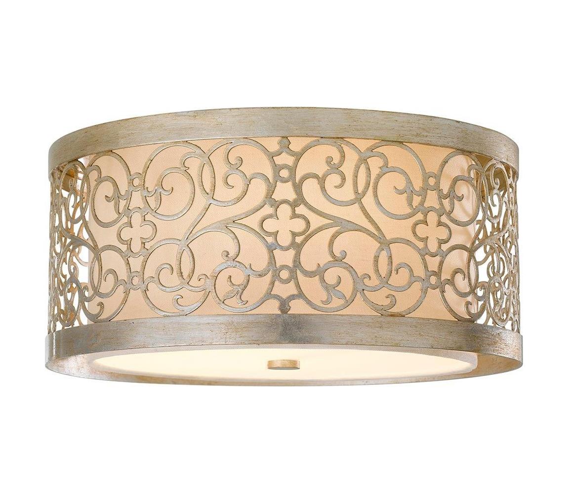 Elstead Feiss FE-ARABESQUE-F - Stropní svítidlo ARABESQUE 2xE27/40W/230V zlatá FE-ARABESQUE-F
