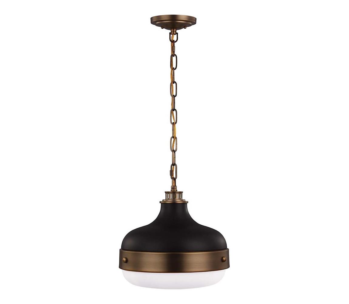 Elstead Feiss FE-CADENCE-2P-MB - Lustr na řetězu CADENCE 2xE27/75W/230V FE-CADENCE-2P-MB
