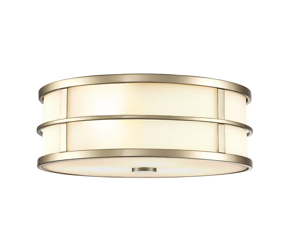 Elstead Feiss FE-FUSION-F-PNBR - Stropní svítidlo FUSION 3xE27/40W/230V zlatá FE-FUSION-F-PNBR