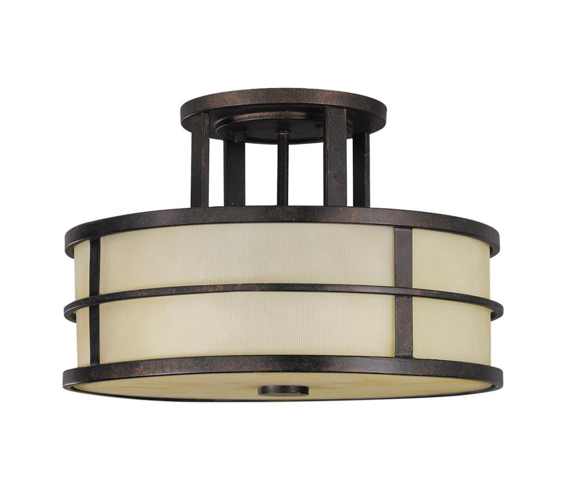 Elstead Feiss FE-FUSION-SF - Přisazený lustr FUSION 3xE27/60W/230V FE-FUSION-SF