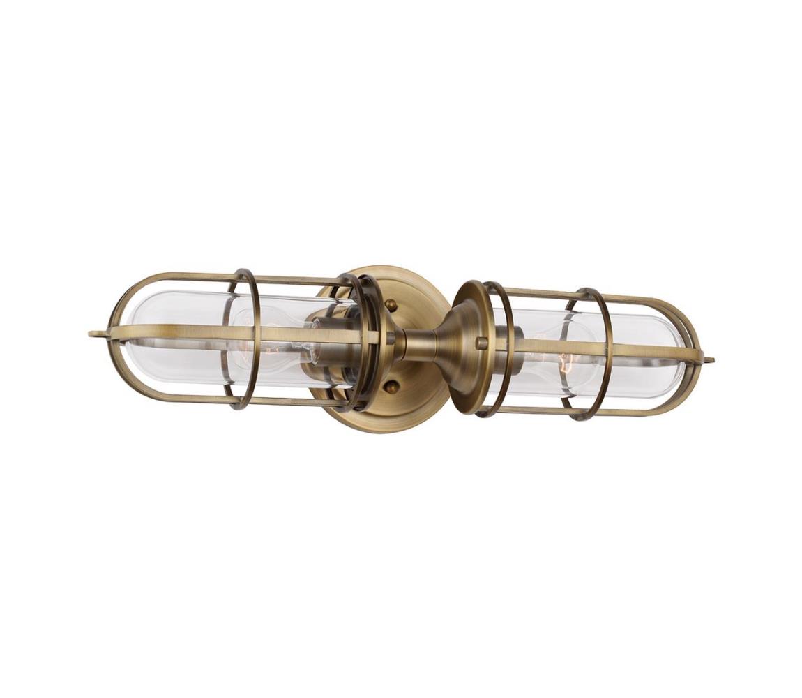 Elstead Feiss QN-URBANREST2 - Venkovní nástěnné svítidlo URBAN 2xE27/60W/230V IP44 bronz QN-URBANREST2