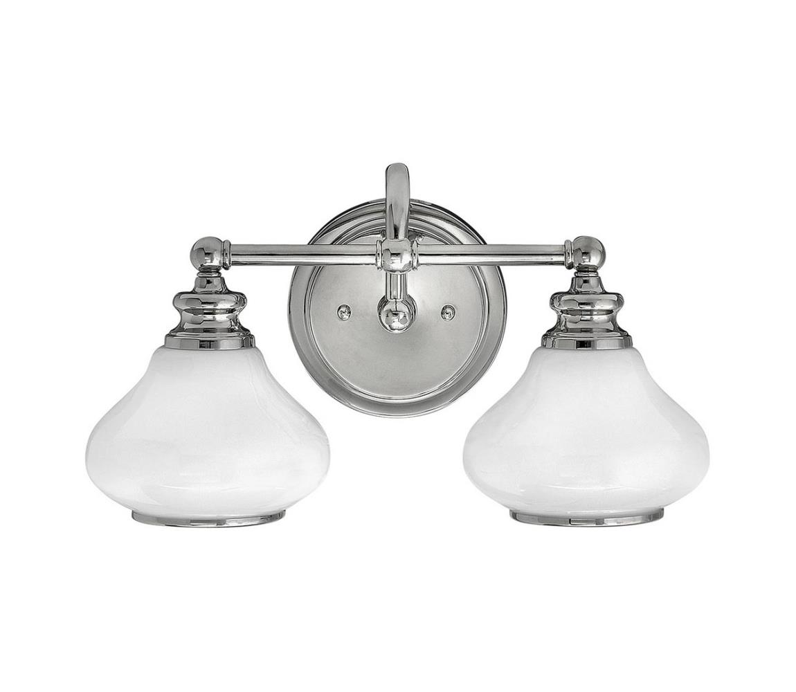 Elstead Hinkley HK-AINSLEY2-BATH - LED Nástěnné svítidlo AINSLEY 2xG9/3,5W/230V chrom HK-AINSLEY2-BATH