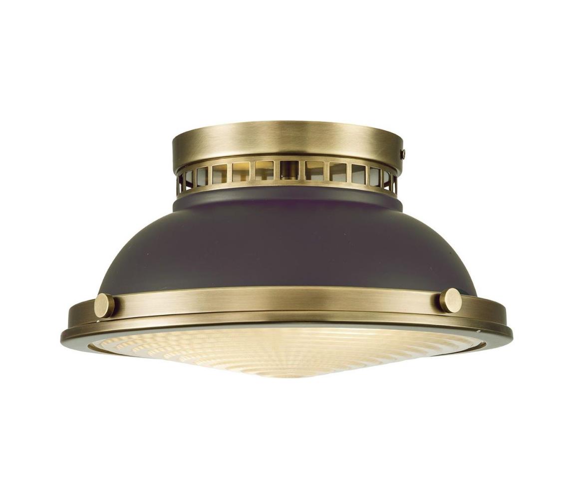 Elstead Hinkley HK-AMELIA-F-M-RB - Stropní svítidlo AMELIA 2xE27/40W/230V černá/bronzová HK-AMELIA-F-M-RB
