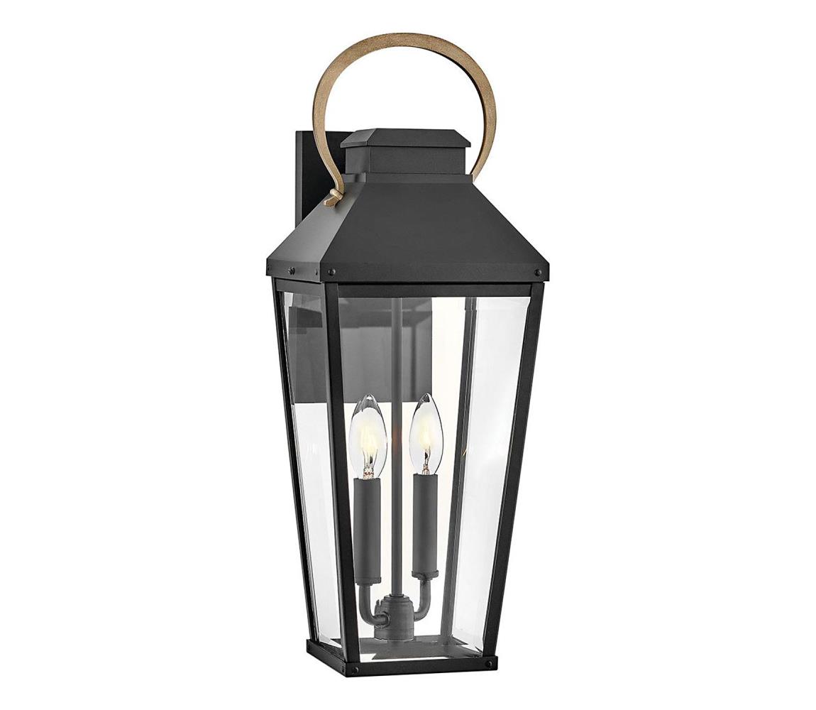 Elstead Hinkley HK-DAWSON-L - Venkovní nástěnné svítidlo DAWSON L 2xE14/40W/230V IP44 HK-DAWSON-L