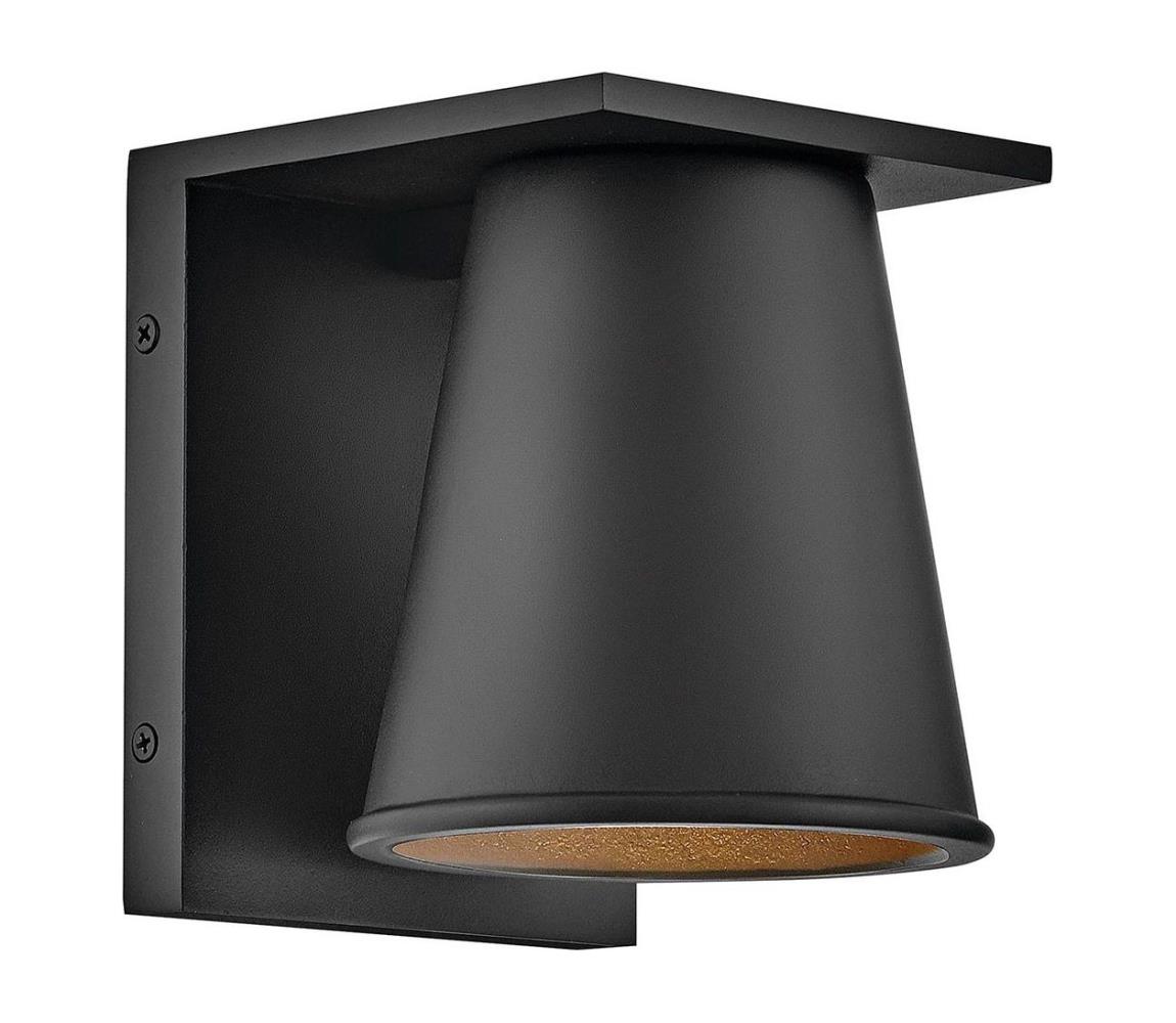 Elstead Hinkley HK-HANS-S-BLK -LED Venkovní nástěnné svítidlo HANS 1xGU10/8W/230V IP44 HK-HANS-S-BLK