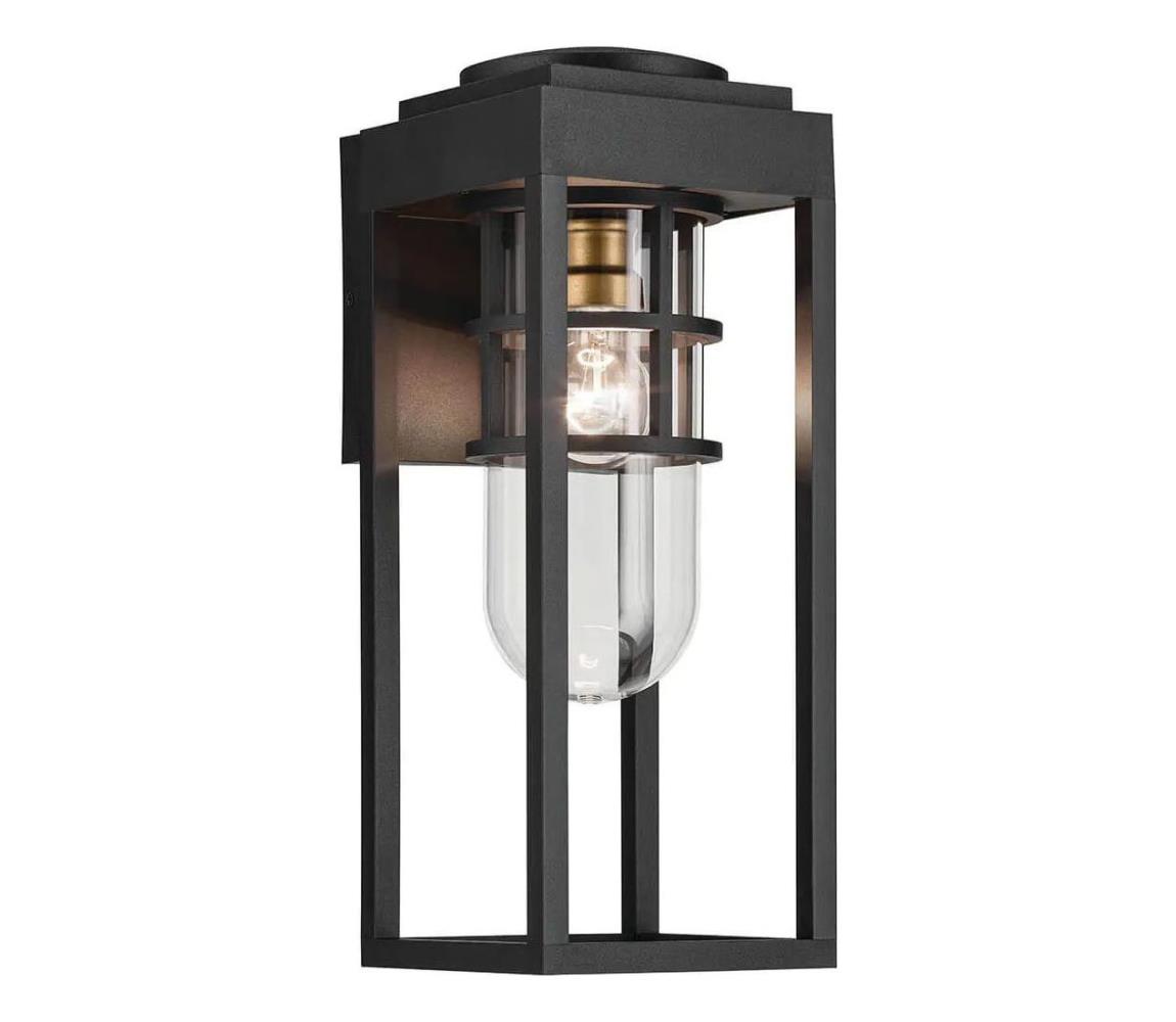 Elstead Kichler KL-HONE-M-BKT - Venkovní nástěnné svítidlo HONE M 1xE27/60W/230V IP44 KL-HONE-M-BKT