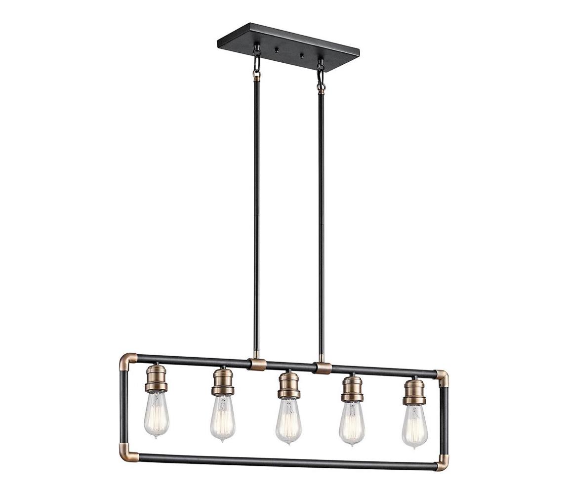 Elstead Kichler KL-IMAHN-ISLE - Lustr na tyči IMAHN 5xE27/60W/230V KL-IMAHN-ISLE