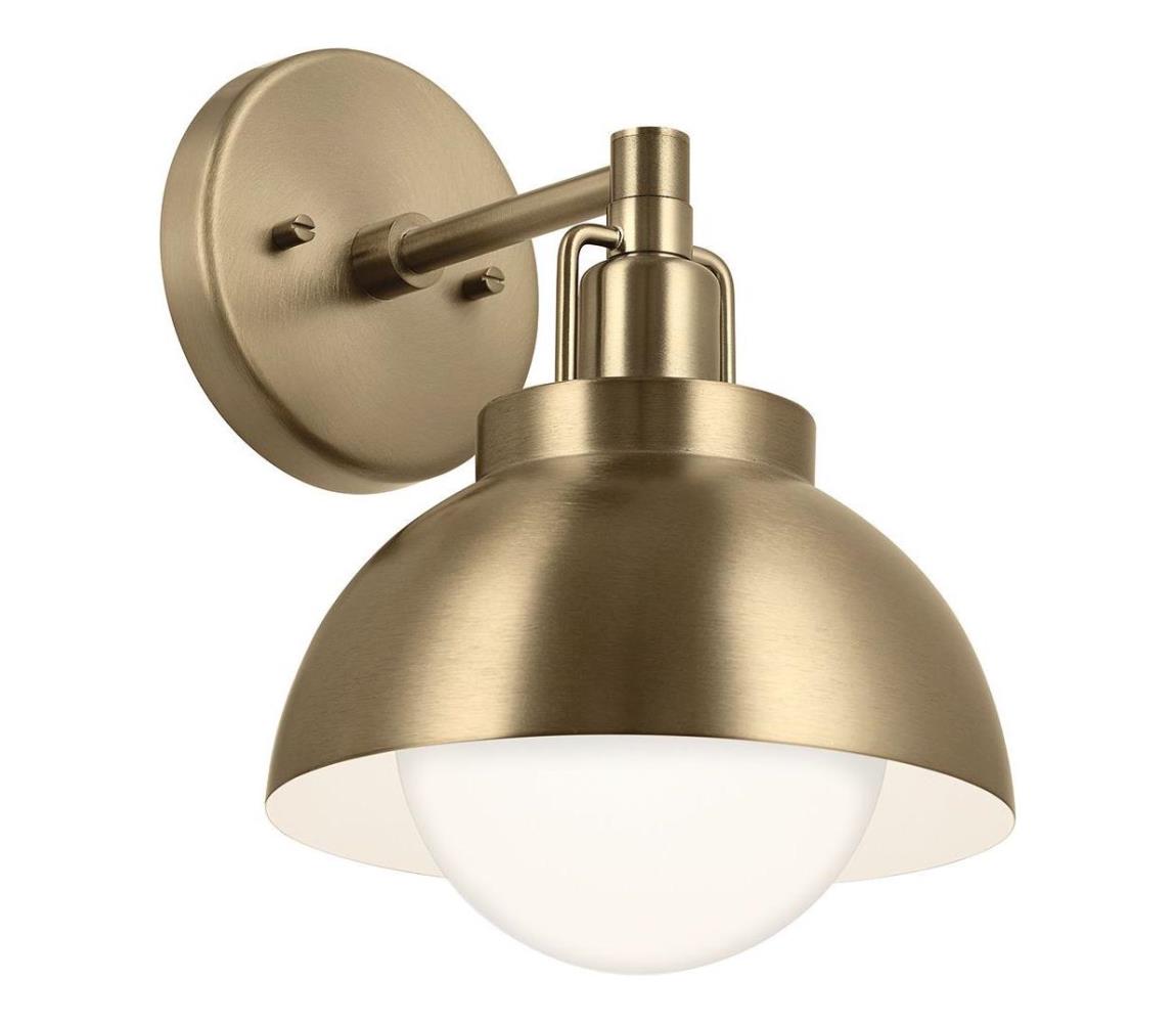 Elstead Kichler KL-NIVA-1W-1P-CPZ - Nástěnná lampa NIVA 1xE27/40W/230V mosaz KL-NIVA-1W-1P-CPZ