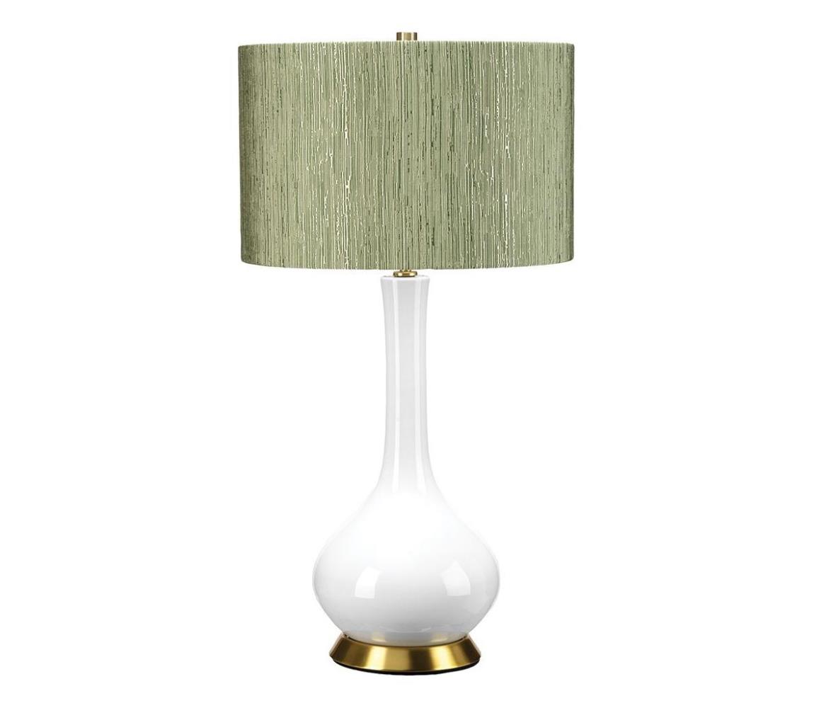 Elstead MILO-AB-TL-RTH - Stolní lampa MILO 1xE27/60W/230V zelená MILO-AB-TL-RTH