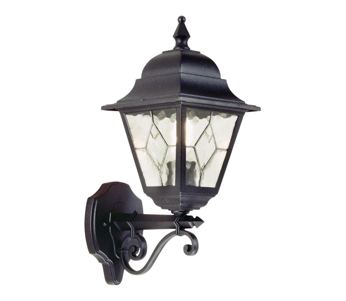 Elstead NR1-BLK - Venkovní nástěnné svítidlo NORFOLK 1xE27/100W/230V IP43 NR1-BLK