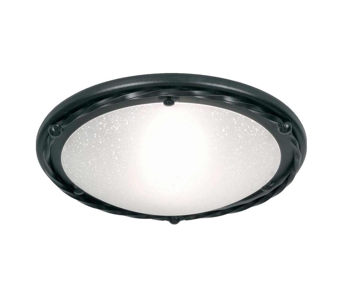 Elstead PB-F-B-BLACK - Stropní svítidlo PEMBROKE 1xE27/60W/230V černá PB-F-B-BLACK