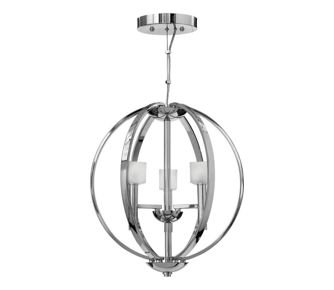 Elstead Quintiesse QN-MONDO3 - LED Lustr na lanku MONDO 3xG9/3W/230V lesklý chrom QN-MONDO3
