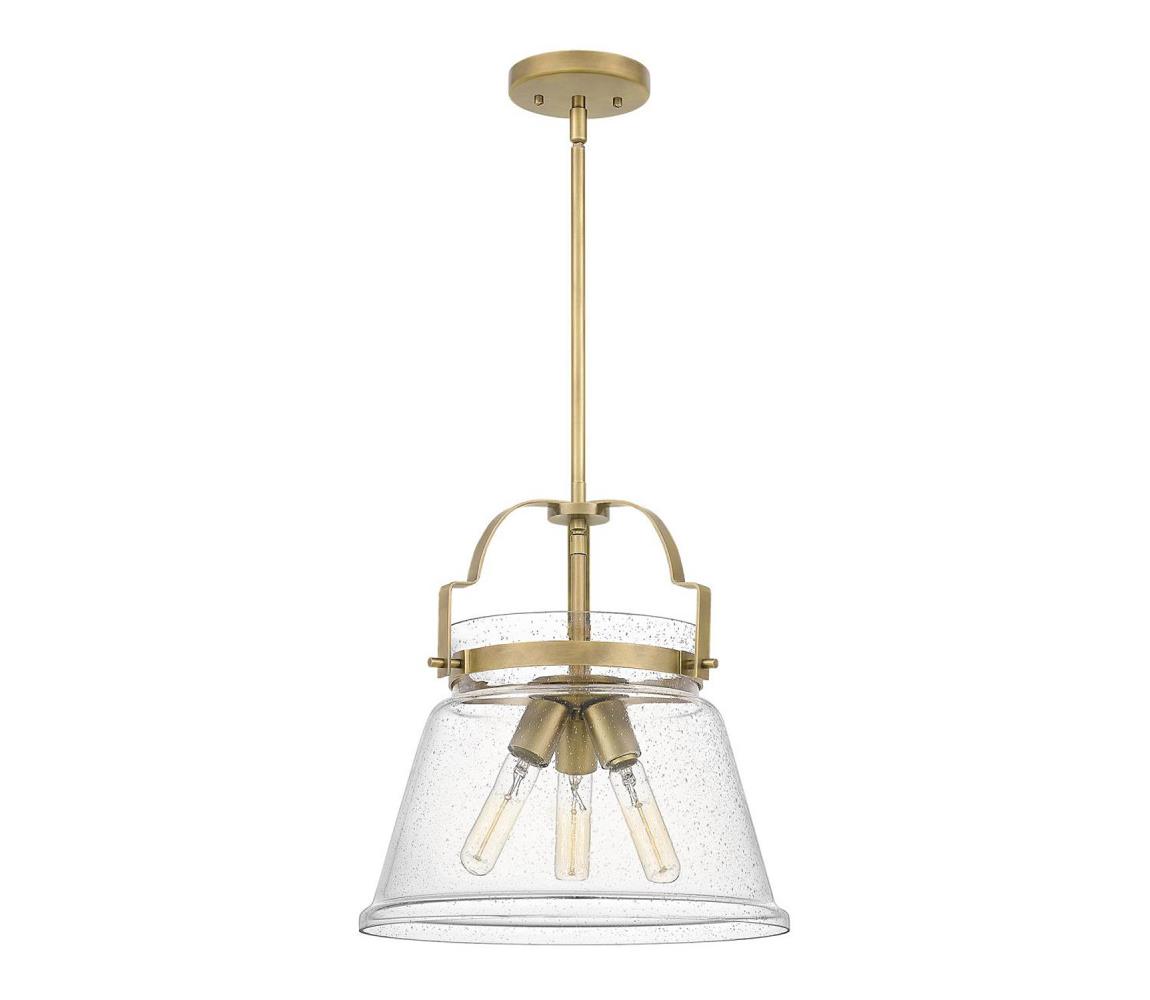 Elstead Quintiesse QN-WIMBERLEY-P-WS - Lustr na tyči WIMBERLEY 3xE27/60W/230V zlatá QN-WIMBERLEY-P-WS