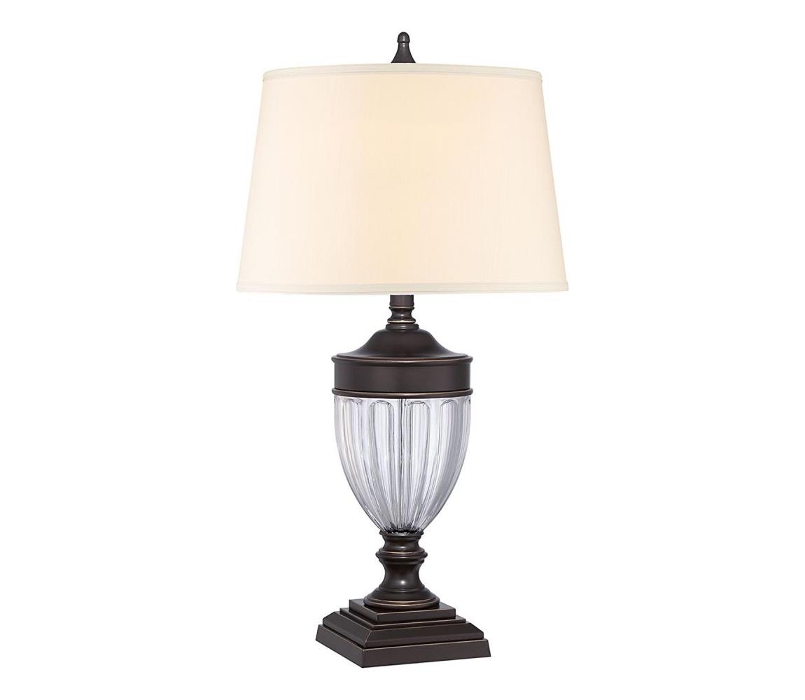 Elstead Quoizel QZ-DENNISON-PB - Stolní lampa DENNISON 1xE27/60W/230V bronzová QZ-DENNISON-PB