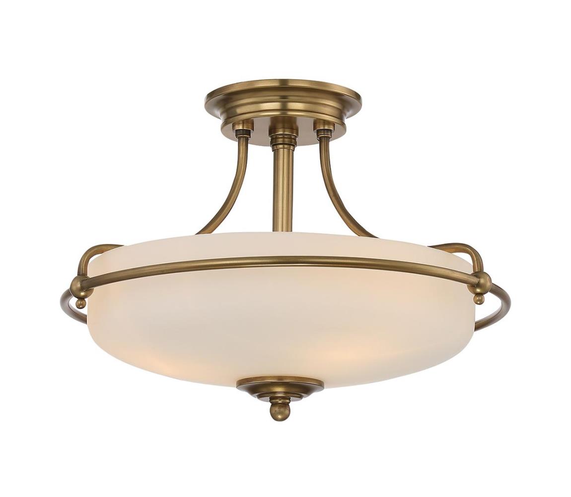 Elstead Quoizel QZ-GRIFFIN-SFS-WS - Přisazený lustr GRIFFIN 3xE27/100W/230V QZ-GRIFFIN-SFS-WS