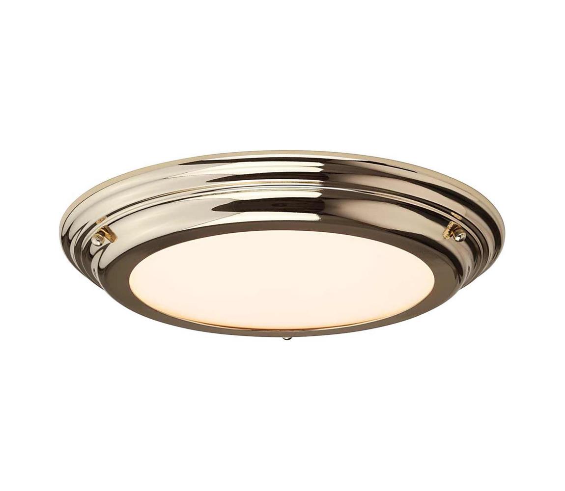 Elstead WELLAND-F-PB - LED Stropní svítidlo WELLAND LED/25W/230V 3000K zlatá WELLAND-F-PB