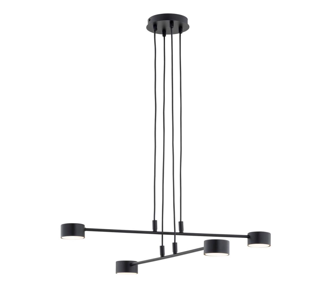 EMIBIG Lustr na lanku MODUS 4xGX53/10W/230V černá 1339/4