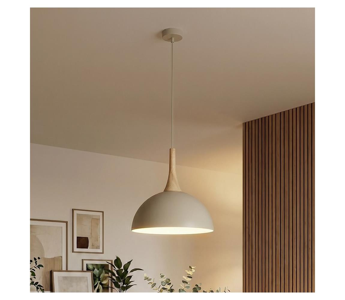 EMIBIG Lustr na lanku NAUTICA 1xGX53/12W/230V béžová 1672/1S