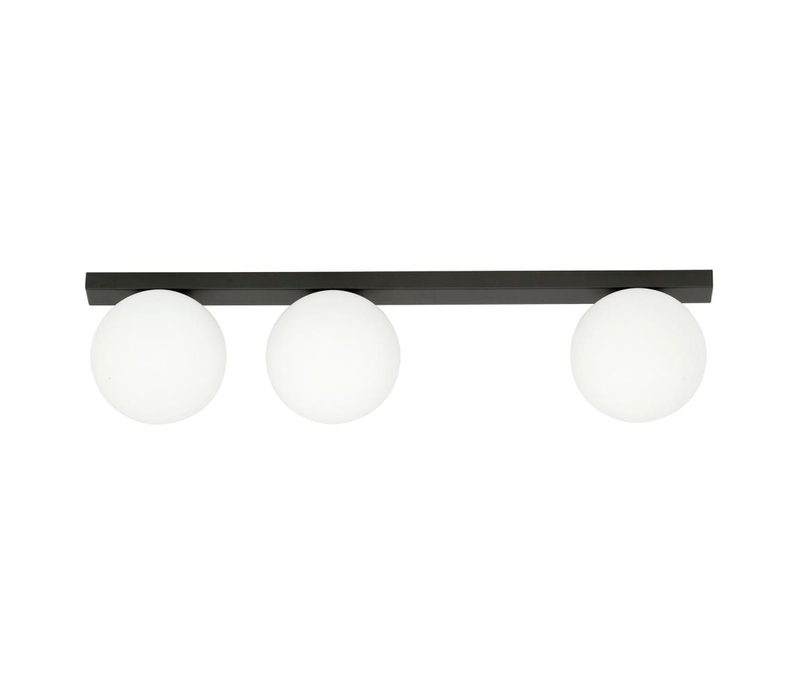 EMIBIG Stropní svítidlo FIT 3xE14/10W/230V černá/bílá 1124/3