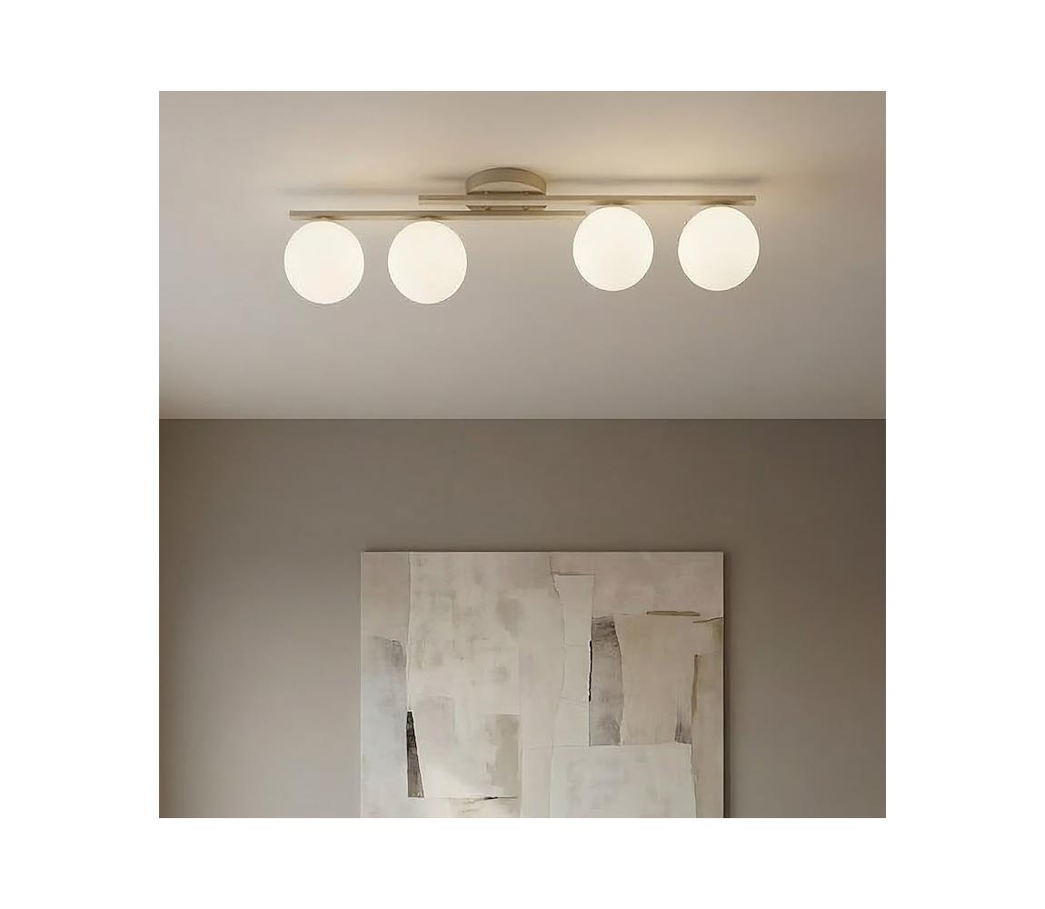 EMIBIG Stropní svítidlo KAIRO 4xE14/10W/230V béžová 1689/4