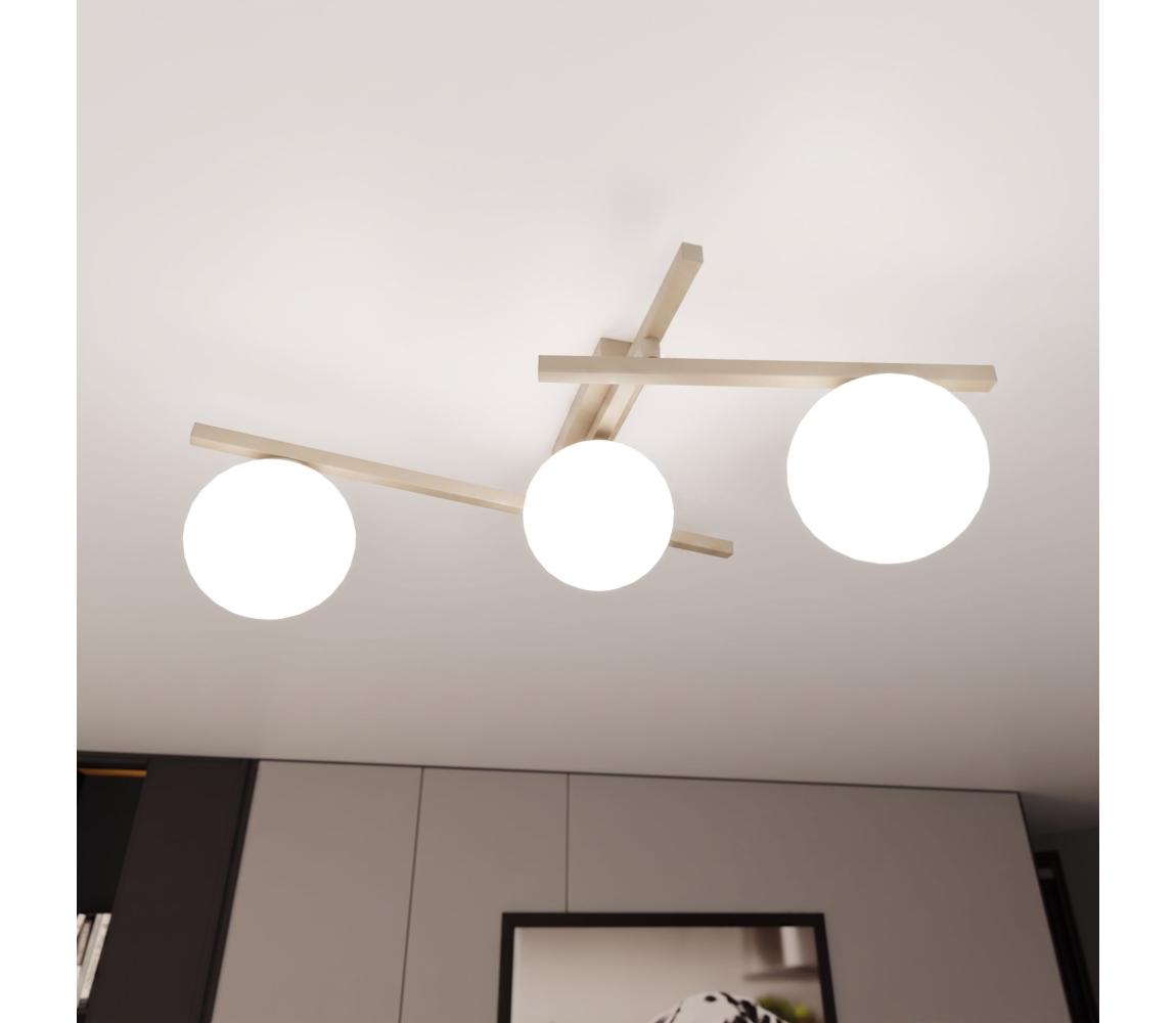 EMIBIG Stropní svítidlo SMART 3xE14/10W/230V béžová/bílá 1793/3