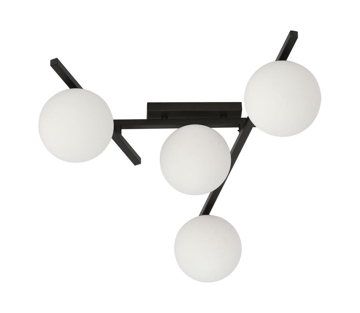 EMIBIG Stropní svítidlo SMART 4xE14/10W/230V černá/bílá 1103/4